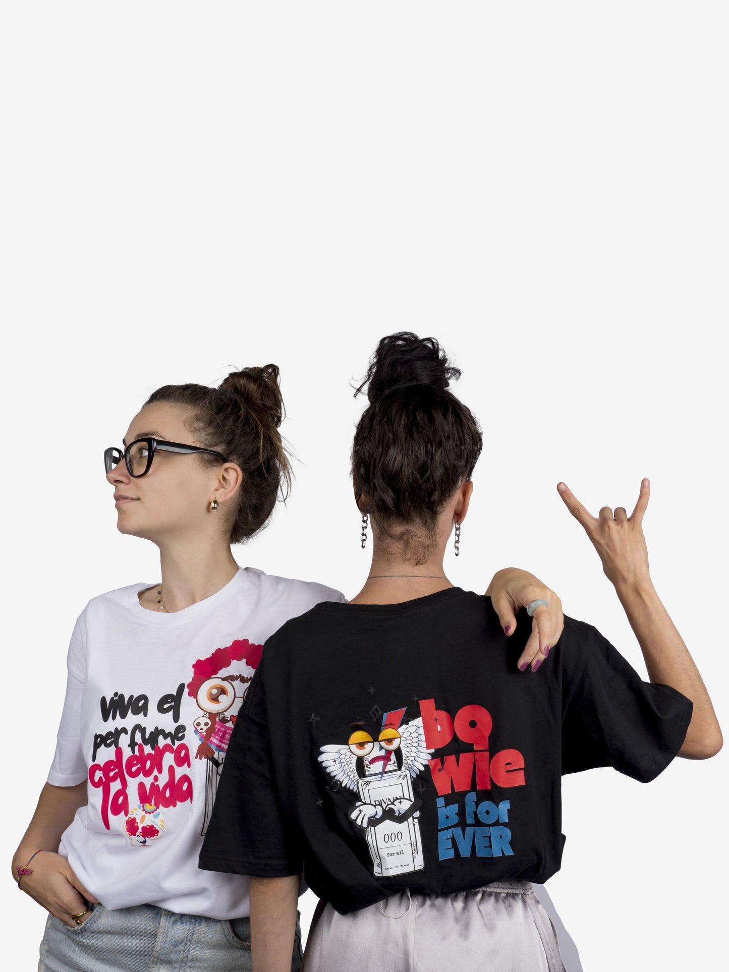 Camiseta DIVAIN "Viva el Perfume, Celebra la Vida"